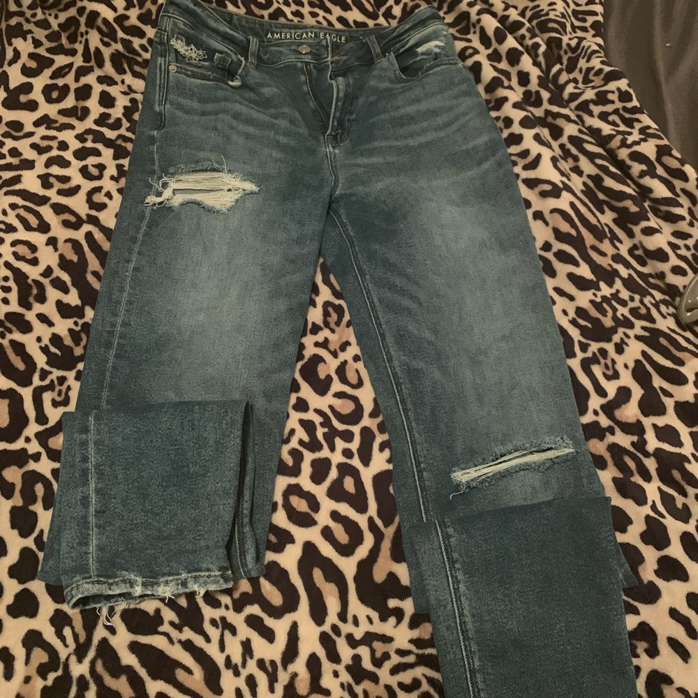 American eagle 8xl mom jean
